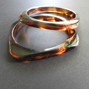 Acrylic Brown Bracelets